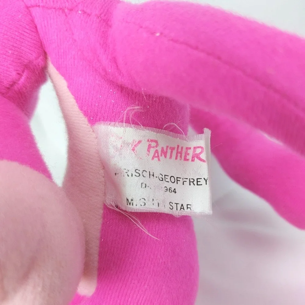 Pink Panther Plush Vintage 1980 Mirisch-Geoffrey Stuffed Animal 10